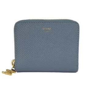 Celine Small Zip Wallet with Trionf Charm Bifold Wallet 10N993FVO.05LM